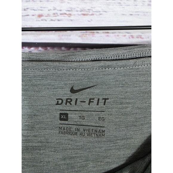 Nike Dri-Fit Women's XL Gray Leggings Athletic Workout Runing - Picture 4 of 6